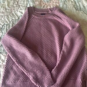 GAP Lilac Knit Sweater